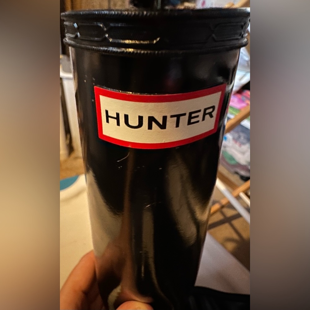 Size 9 Black Hunter rain boots